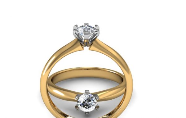 Solitaire Ring with 0.32ct Diamond